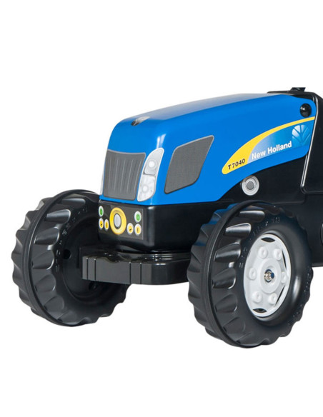 Rolly Toys Traktor na pedały Kid New Holland z przyczepką 