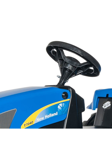 Rolly Toys Traktor na pedały Kid New Holland z przyczepką 