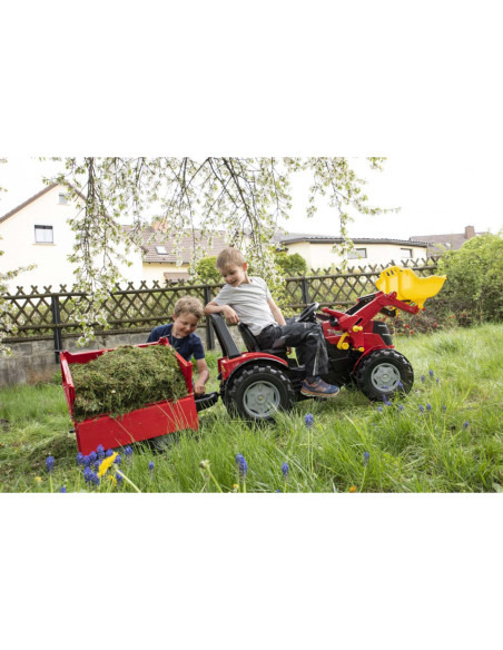 Rolly Toys Wielki Traktor X-Track z Łyżką Ciche Koła PREMIUM