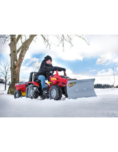 Rolly Toys Wielki Traktor X-Track z Łyżką Ciche Koła PREMIUM