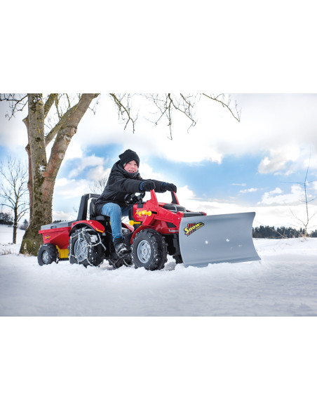 Rolly Toys Wielki Traktor X-Track z Łyżką Ciche Koła PREMIUM