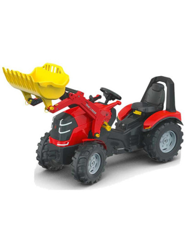Rolly Toys Wielki Traktor X-Track z Łyżką Ciche Koła PREMIUM