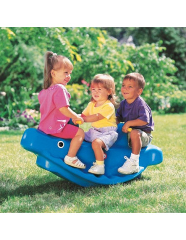 Little tikes WIELORYB NA BIEGUNACH NIEBIESKI Bujak