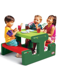 Little Tikes Stolik piknikowy soczysta zieleń