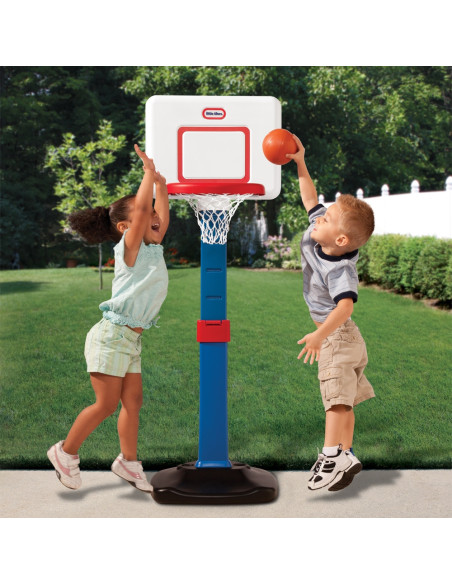 Little tikes Koszykówka składana dla maluchów Kosz Square 76 - 121 cm
