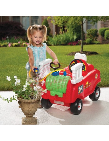 Little Tikes Jeździk Straż pożarna z pompką