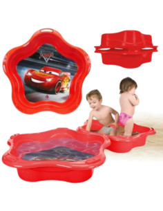 INJUSA Piaskownica MUSZELKA Basen 2w1 Cars