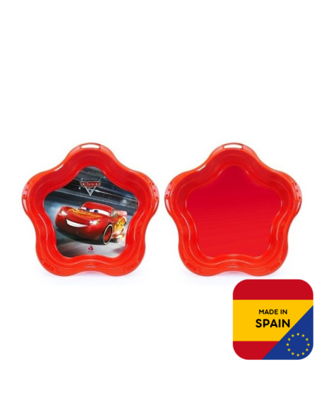 INJUSA Piaskownica MUSZELKA Basen 2w1 Cars