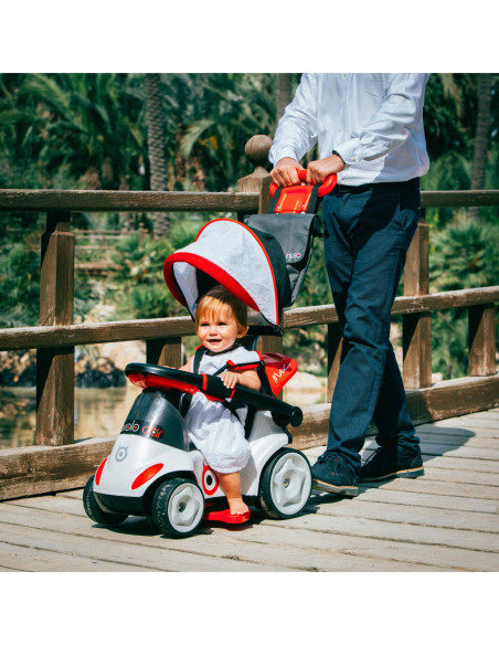 Injusa Wielofunkcyjny Jeździk de Luxe Bujak 9 w 1 + Torba