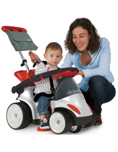 Injusa Wielofunkcyjny Jeździk de Luxe Bujak 9 w 1 + Torba