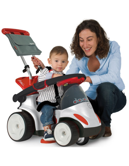 Injusa Wielofunkcyjny Jeździk de Luxe Bujak 9 w 1 + Torba