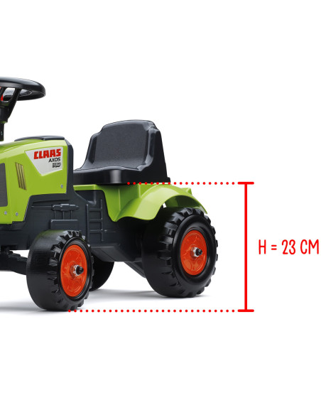  Jeździk Baby Claas Axos + przyczepka