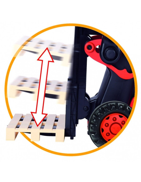 BIG Wózek Widłowy Linde Forklift