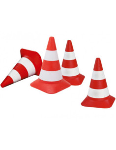 BIG Pachołki drogowe Zestaw 4 pachołków 2