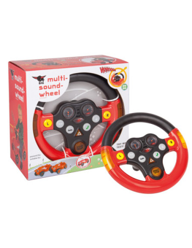 BIG kierownica dźwiękowa Multi-Sound do pojazdów Bobby Car