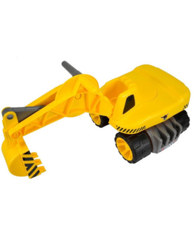 Big Maxi Koparka Jeździk ciche koła