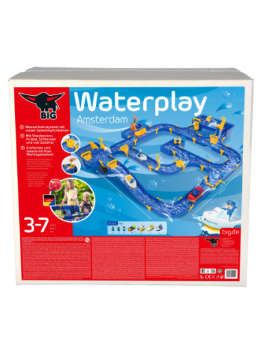 BIG Wielki Port Wodny Amsterdam waterplay łódki