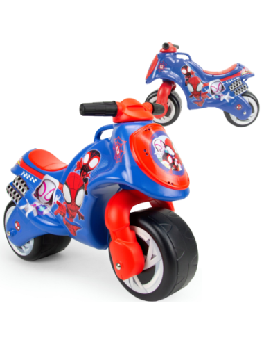 INJUSA Jeździk MOTOR Odpychacz SPIDERMAN IML