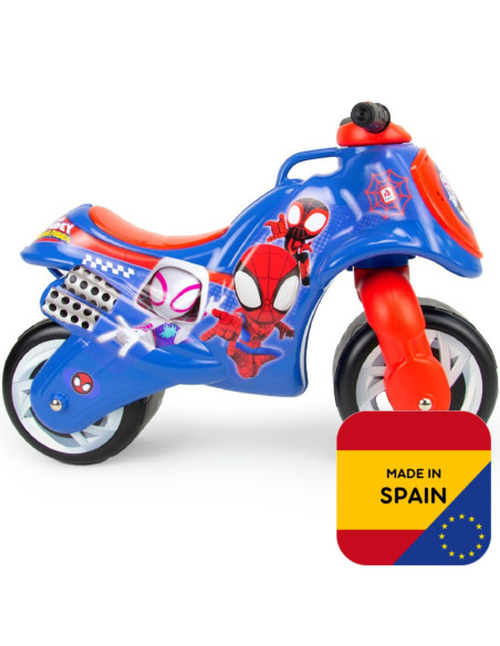 INJUSA Jeździk MOTOR Odpychacz SPIDERMAN IML