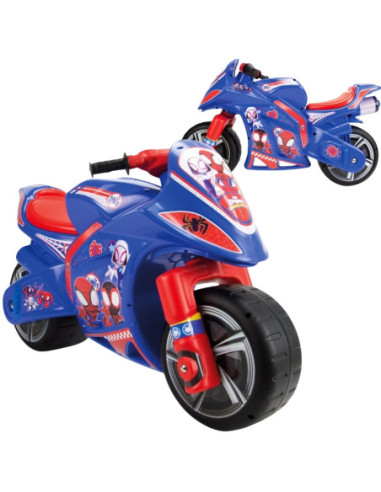 INJUSA Jeździk MOTOR Odpychacz SPIDERMAN