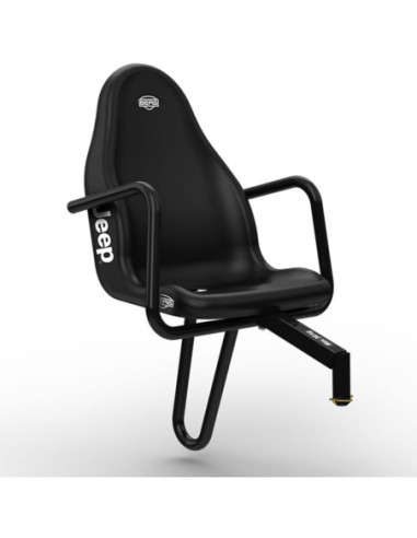 BERG Fotel pasażera Jeep Czarny do 30 kg