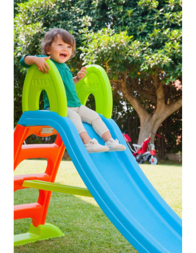 FEBER Zjeżdżalnia Ogrodowa ze ślizgiem wodnym 152 cm