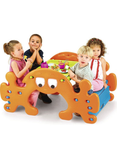 FEBER Duży stół piknikowy - bujak Ghost