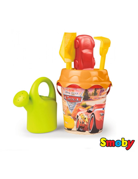 Smoby Wiaderko z akcesoriami Cars Auta 16 cm