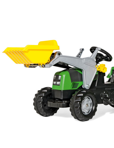 Traktor Rolly Toys Deutz-Fahr Kid z przyczepką