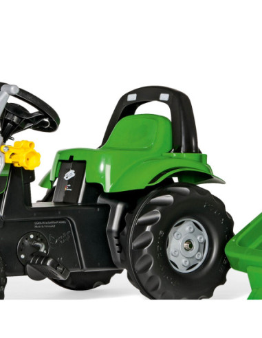 Traktor Rolly Toys Deutz-Fahr Kid z przyczepką