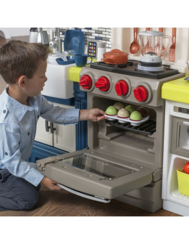 Step2 Stylowa kuchnia dla dzieci Elegant Edge z akcesoriami