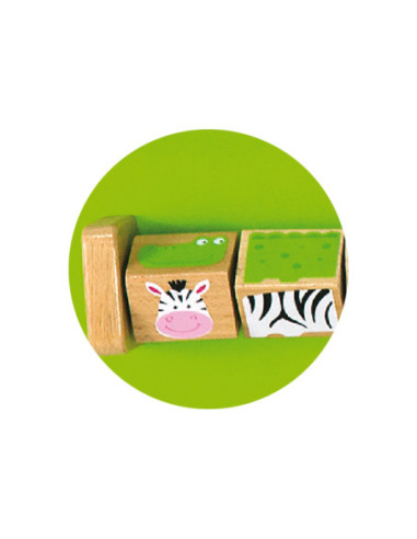 Sensoryczna tablica Manipulacyjna Viga Toys Krokodyl