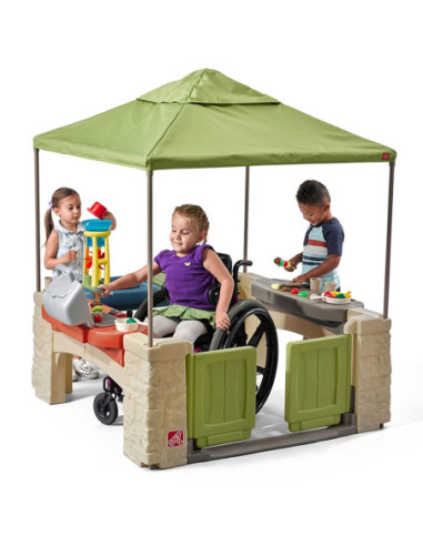 Step2 Patio z Baldachimem i grillem