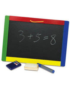 VIGA Wooden Double-Sided Magnetic Chalk Board Accessories