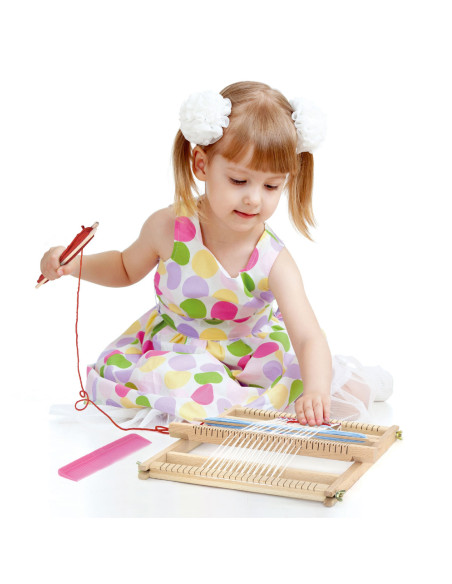 Drewniany Zestaw do tkania Viga Toys