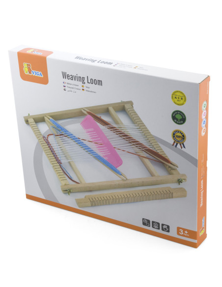 Drewniany Zestaw do tkania Viga Toys