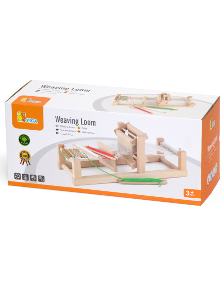 Drewniany Zestaw do tkania Viga Toys