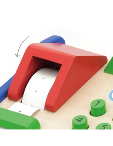 Drewniana Kasa sklepowa z akcesoriami Viga Toys