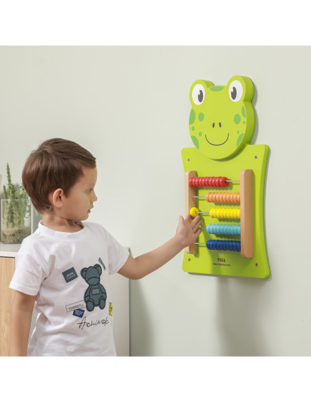 Drewniane Liczydło edukacyjne Żabka Viga Toys