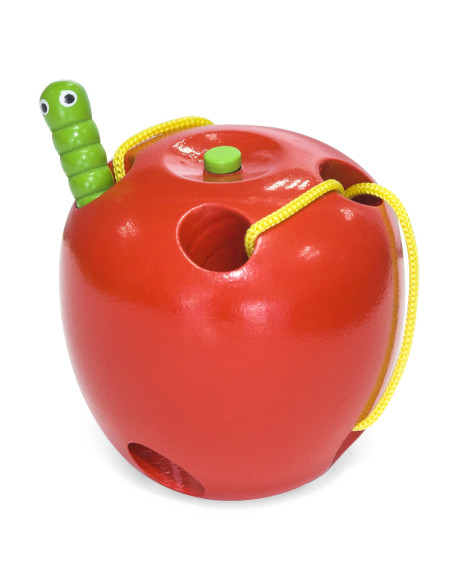 VIGA Przeplatanka Robaczek w jabłuszku labirynt