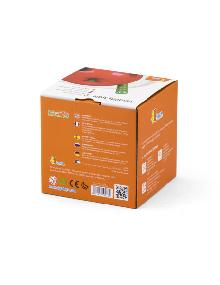 VIGA Przeplatanka Robaczek w jabłuszku labirynt