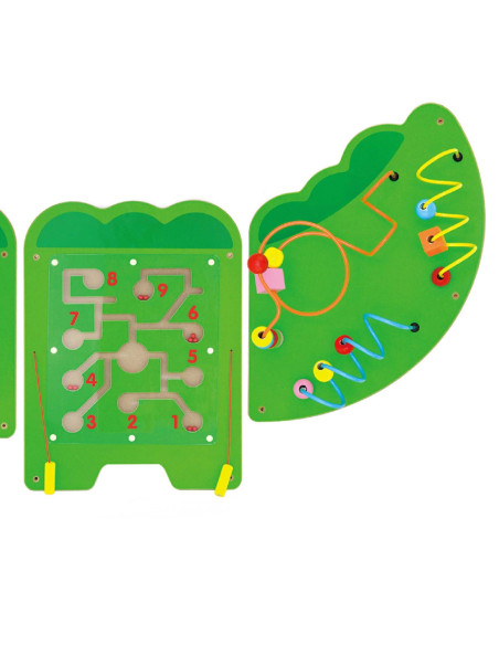 Viga Tablica Sensoryczna Manipulacyjna Edukacyjna Krokodyl