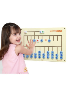 VIGA Sensory Board for learning to count FSC Montessori Certificate