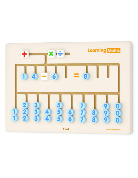 VIGA Tablica Sensoryczna do nauki liczenia