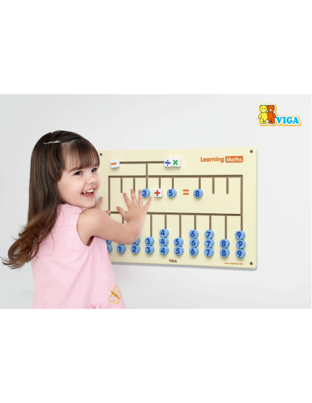 VIGA Tablica Sensoryczna do nauki liczenia