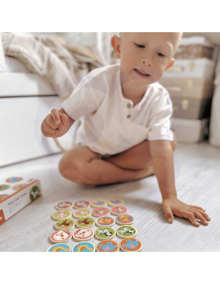 Gra Zapamiętywanie Memo Zwierzątka Viga