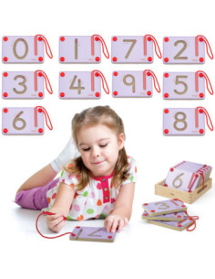 VIGA Magnetic Boards Learning to Write Numbers FSC Montessori Certificate