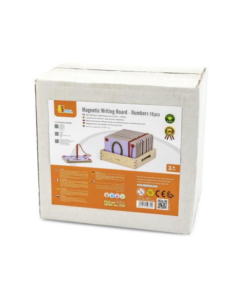 Tabliczki Magnetyczne Nauka Pisania Cyferki Viga Toys