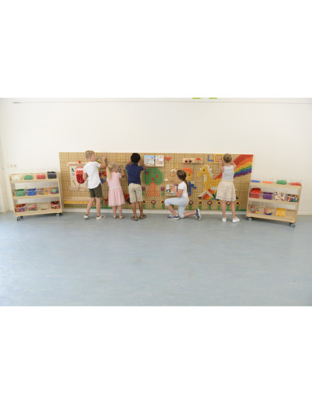 Tablica Naukowa Kreatywna Masterkidz Zestaw 2 Sztuki 80x120