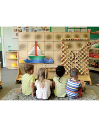 Wolnostojąca Tablica Naukowa Kreatywna STEM Masterkidz 166 x 125